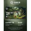 50"  Телевизор Sber SDX 50U4127B 3840x2160, 4K Ultra HD, 60 Гц, Wi-Fi, Smart TV, Салют ТВ