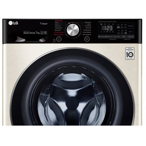 Стиральная машина LG F2V5HS9B (7кг пар, Wi-Fi)