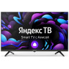 24" Телевизор Centek CT-8724 черный 1366x768, HD Ready, 60 Гц, Wi-Fi, Smart TV, Android TV