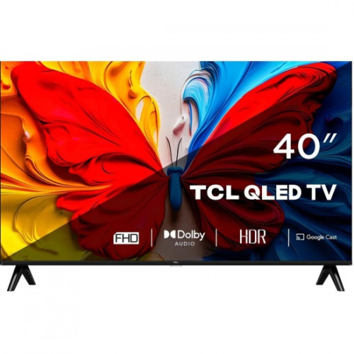 Телевизор TCL 40S5K QLED,SMART TV, Bluetooth, Голосовое управление, Безрамочный