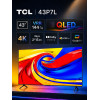 Телевизор TCL 43P7L QLED, Ultra HD 4K,SMART TV, Bluetooth, Голосовое управление, Безрамочный