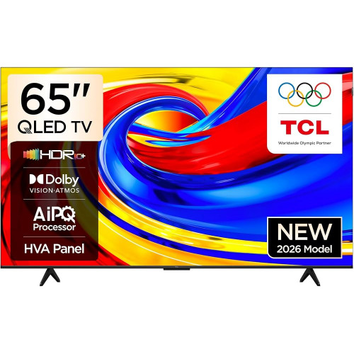 Телевизор TCL 65P7L QLED, Ultra HD 4K,SMART TV, Bluetooth, Голосовое управление, Безрамочный