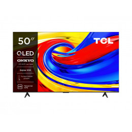 Телевизор  TCL 50P7L  QLED, Ultra HD 4K, SMART TV, Bluetooth, Голосовое управление, Безрамочный