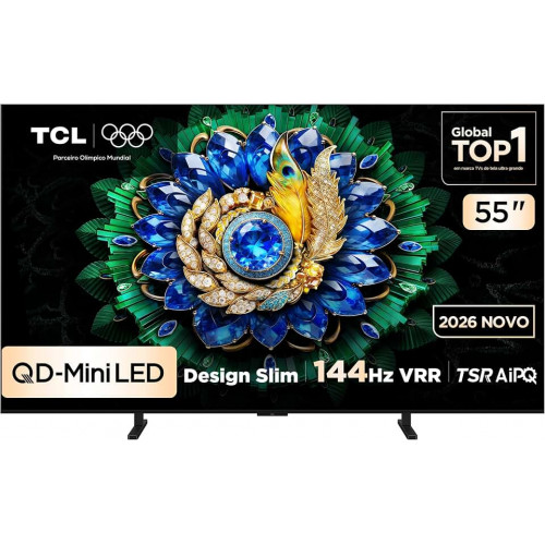 Телевизор TCL 75A400M, QD Mini LED, Ultra HD 4K,SMART TV, 144 Гц, Голосовое управление, Безрамочный