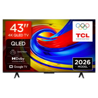 Телевизор  TCL 43P7L  QLED, Ultra HD 4K, SMART TV, Bluetooth, Голосовое управление, Безрамочный