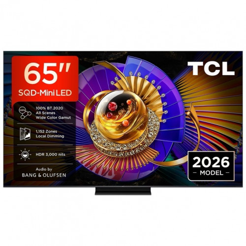 Телевизор TCL 65C7L Премиум QD-Mini LED QLED, Ultra HD 4K,SMART TV, Bluetooth, Голосовое управление, Безрамочный