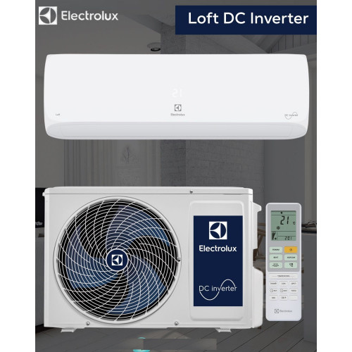 Сплит-система Electrolux EACS-12HAL/N8 DC Inverter серии Loft (Компрессор TOSHIBA)